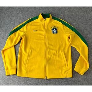 Nike Yellow and Green Performance Jacket